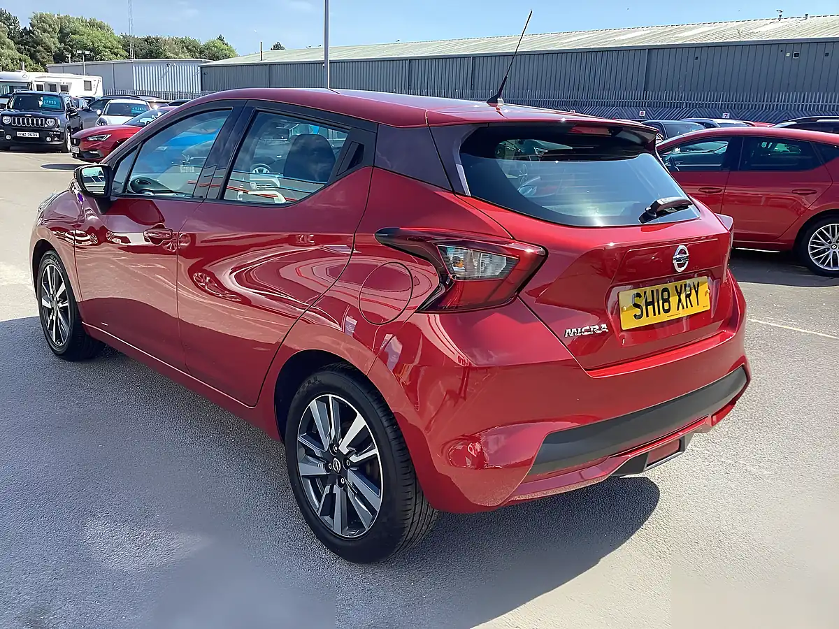 Used 2018 Nissan Micra Acenta Red - Interior and Exterior details 3