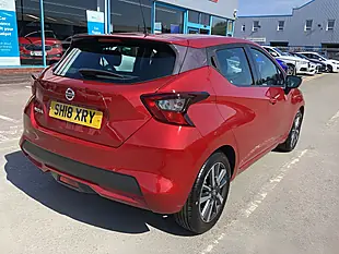 Used 2018 Nissan Micra Acenta Red - Interior and Exterior details 5