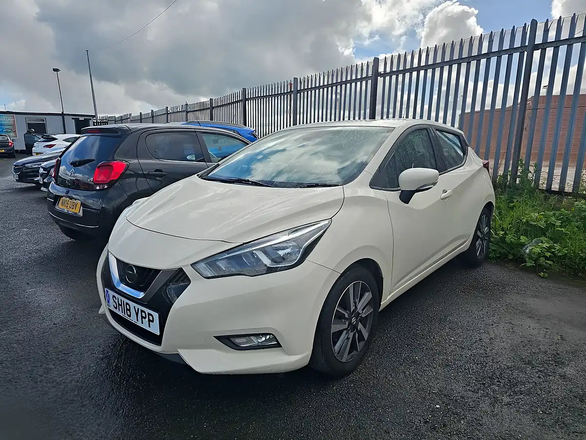 Used 2018 Nissan Micra Acenta White - Interior and Exterior details 2