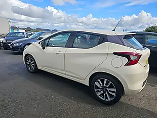 Used 2018 Nissan Micra Acenta White - Interior and Exterior details 3