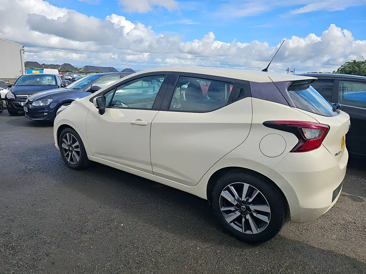 Used 2018 Nissan Micra Acenta White - Interior and Exterior details 3