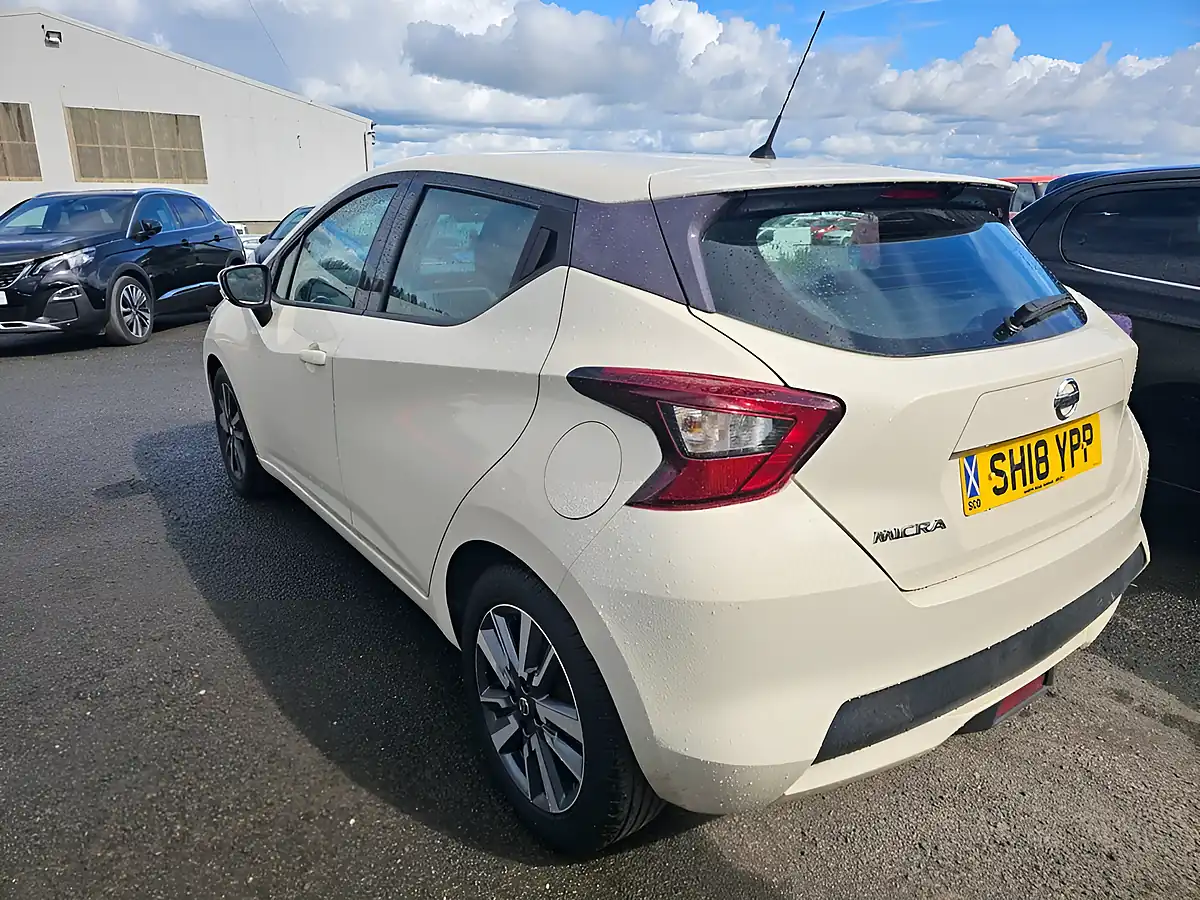 Used 2018 Nissan Micra Acenta White - Interior and Exterior details 4