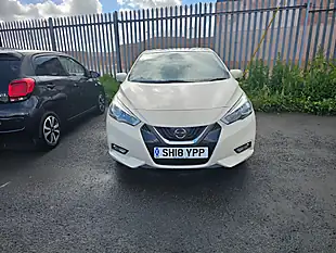 Used 2018 Nissan Micra Acenta White - Interior and Exterior details 8