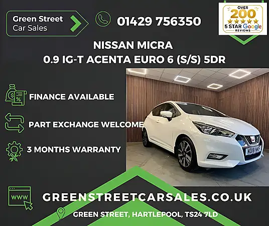 2018 Nissan Micra Acenta 0.9 IG-T