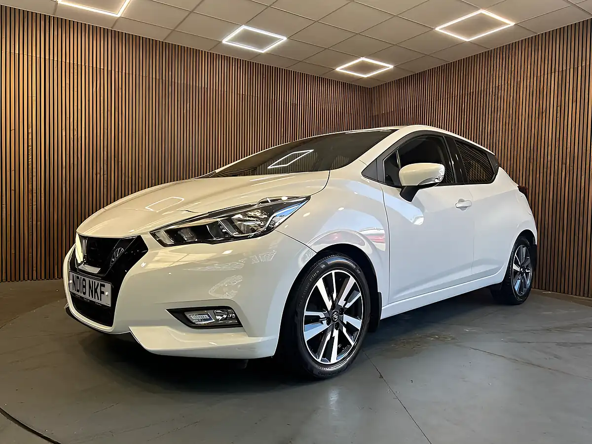 Used 2018 Nissan Micra Acenta White - Interior and Exterior details 3