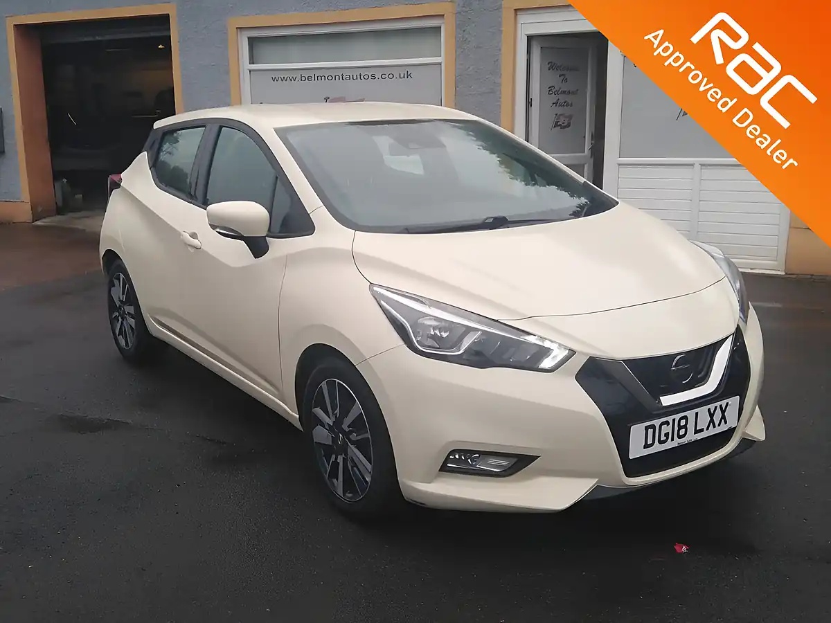 Used 2018 Nissan Micra Acenta White - Interior and Exterior details 2