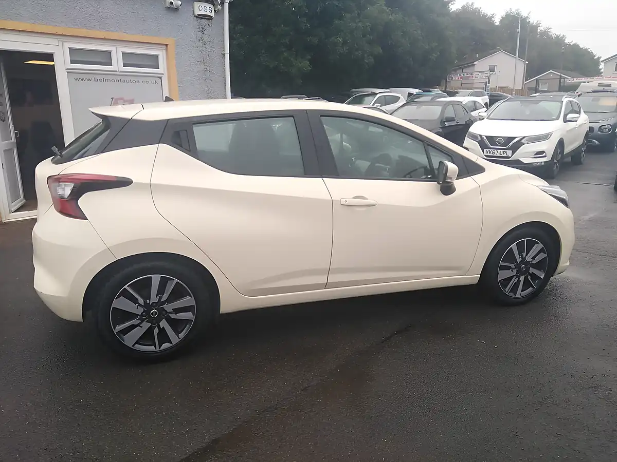 Used 2018 Nissan Micra Acenta White - Interior and Exterior details 3