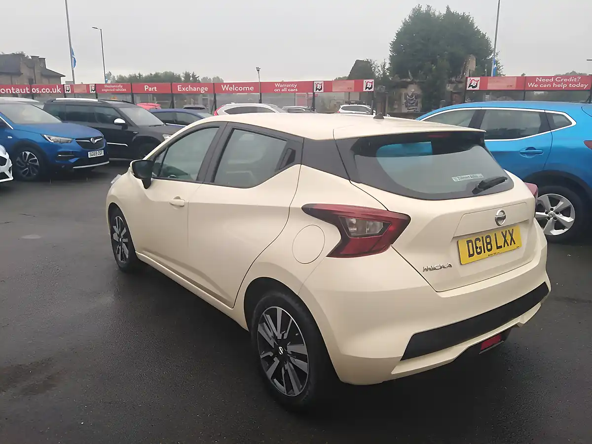 Used 2018 Nissan Micra Acenta White - Interior and Exterior details 6