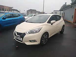 Used 2018 Nissan Micra Acenta White - Interior and Exterior details 8