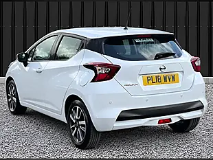 Used 2018 Nissan Micra Acenta White - Interior and Exterior details 2