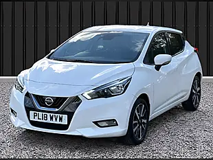 Used 2018 Nissan Micra Acenta White - Interior and Exterior details 6
