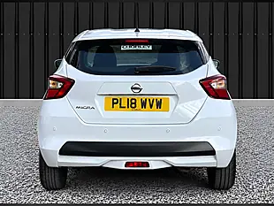 Used 2018 Nissan Micra Acenta White - Interior and Exterior details 7