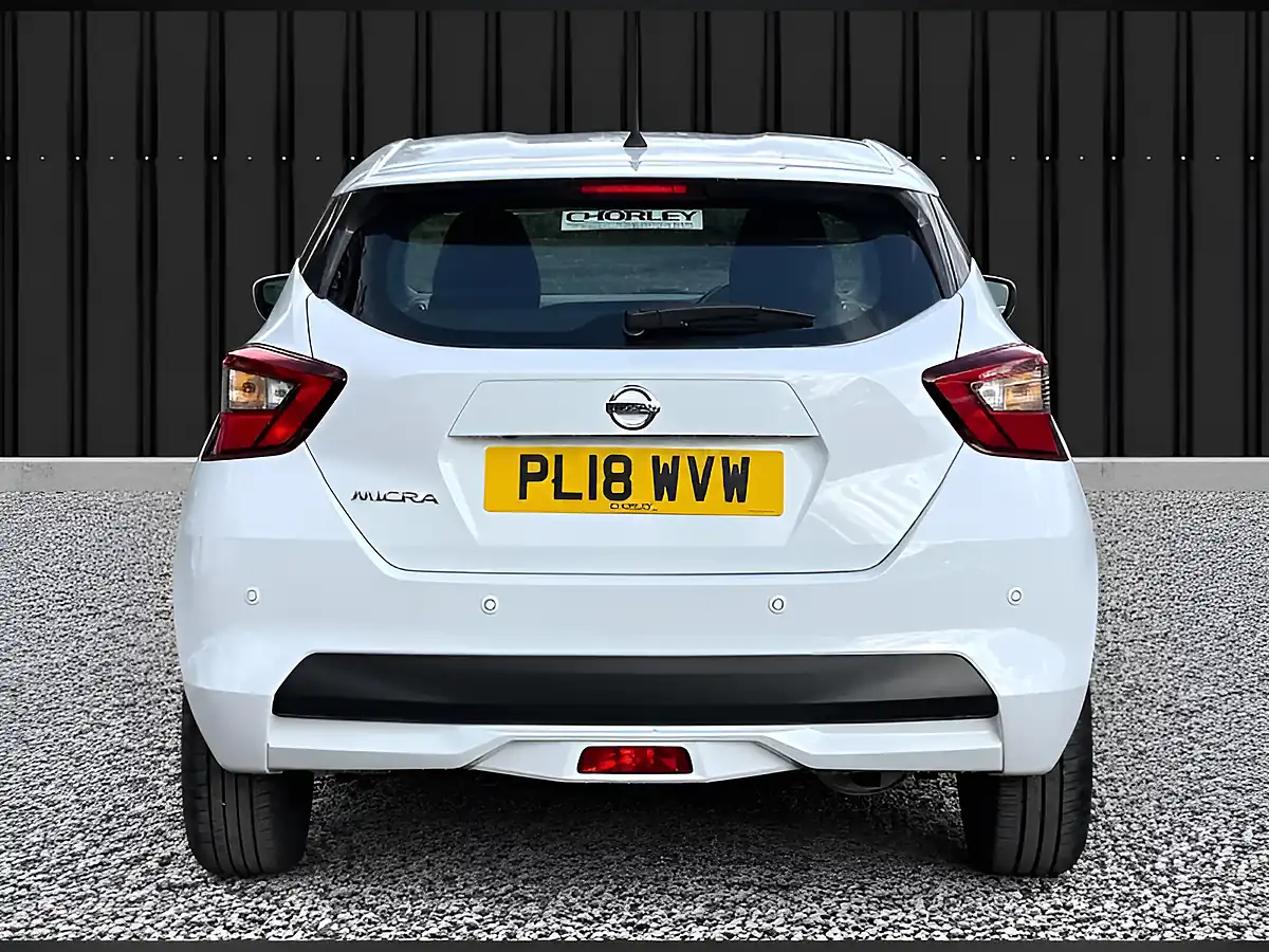 Used 2018 Nissan Micra Acenta White - Interior and Exterior details 7
