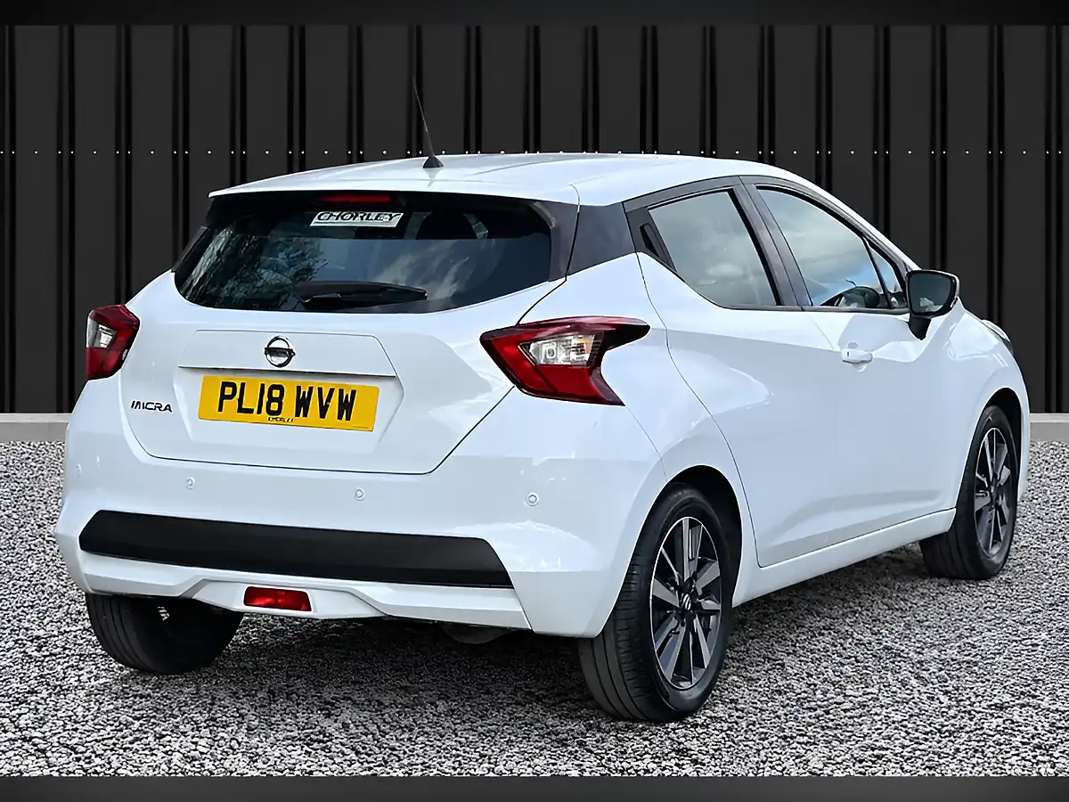 Used 2018 Nissan Micra Acenta White - Interior and Exterior details 8