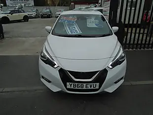 Used 2018 Nissan Micra Acenta White - Interior and Exterior details 2