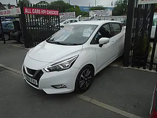 Used 2018 Nissan Micra Acenta White - Interior and Exterior details 3