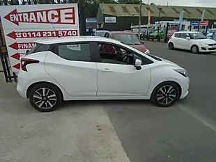 Used 2018 Nissan Micra Acenta White - Interior and Exterior details 5