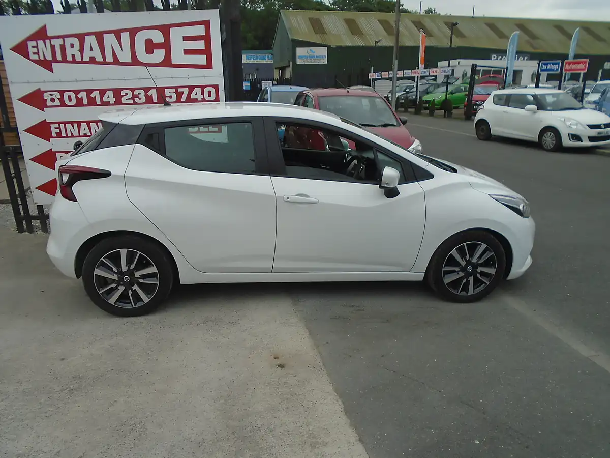 Used 2018 Nissan Micra Acenta White - Interior and Exterior details 5