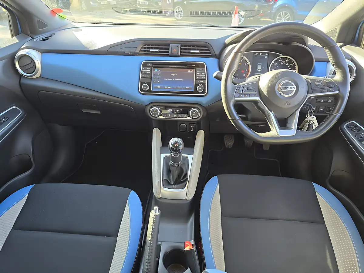 Used 2018 Nissan Micra N-Connecta Blue - Interior and Exterior details 7