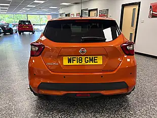 Used 2018 Nissan Micra N-Connecta Orange - Interior and Exterior details 11