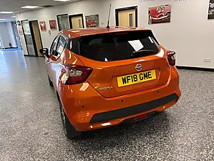 Used 2018 Nissan Micra N-Connecta Orange - Interior and Exterior details 12
