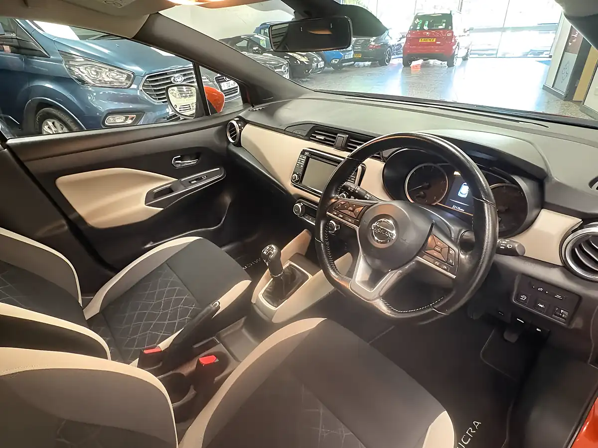Used 2018 Nissan Micra N-Connecta Orange - Interior and Exterior details 20