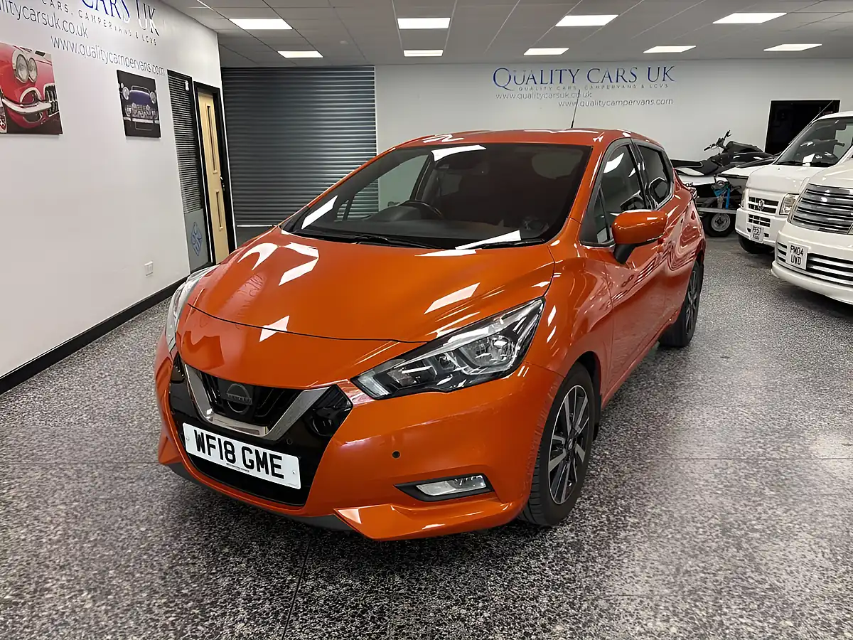 Used 2018 Nissan Micra N-Connecta Orange - Interior and Exterior details 5