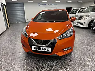 Used 2018 Nissan Micra N-Connecta Orange - Interior and Exterior details 6