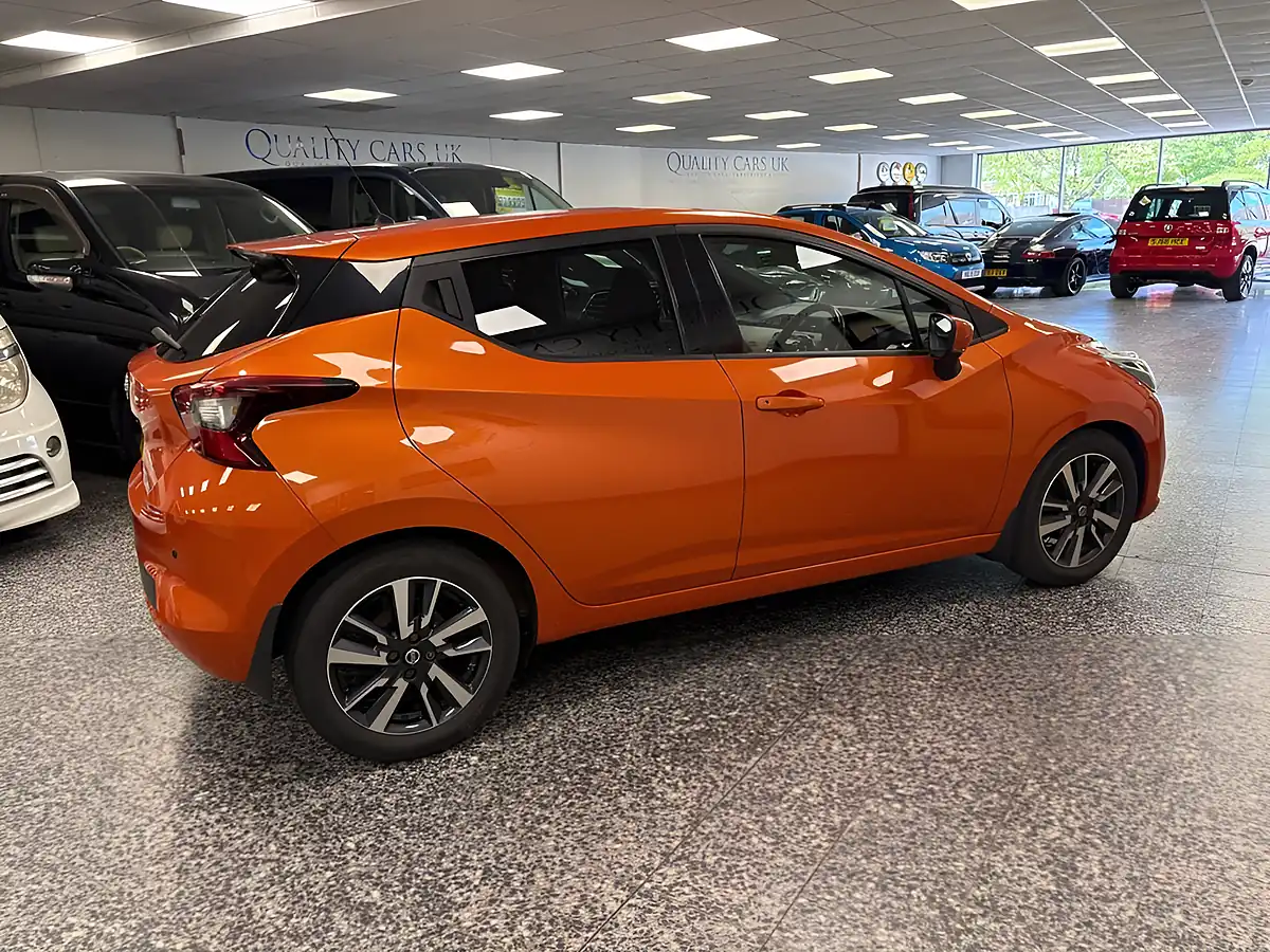 Used 2018 Nissan Micra N-Connecta Orange - Interior and Exterior details 8