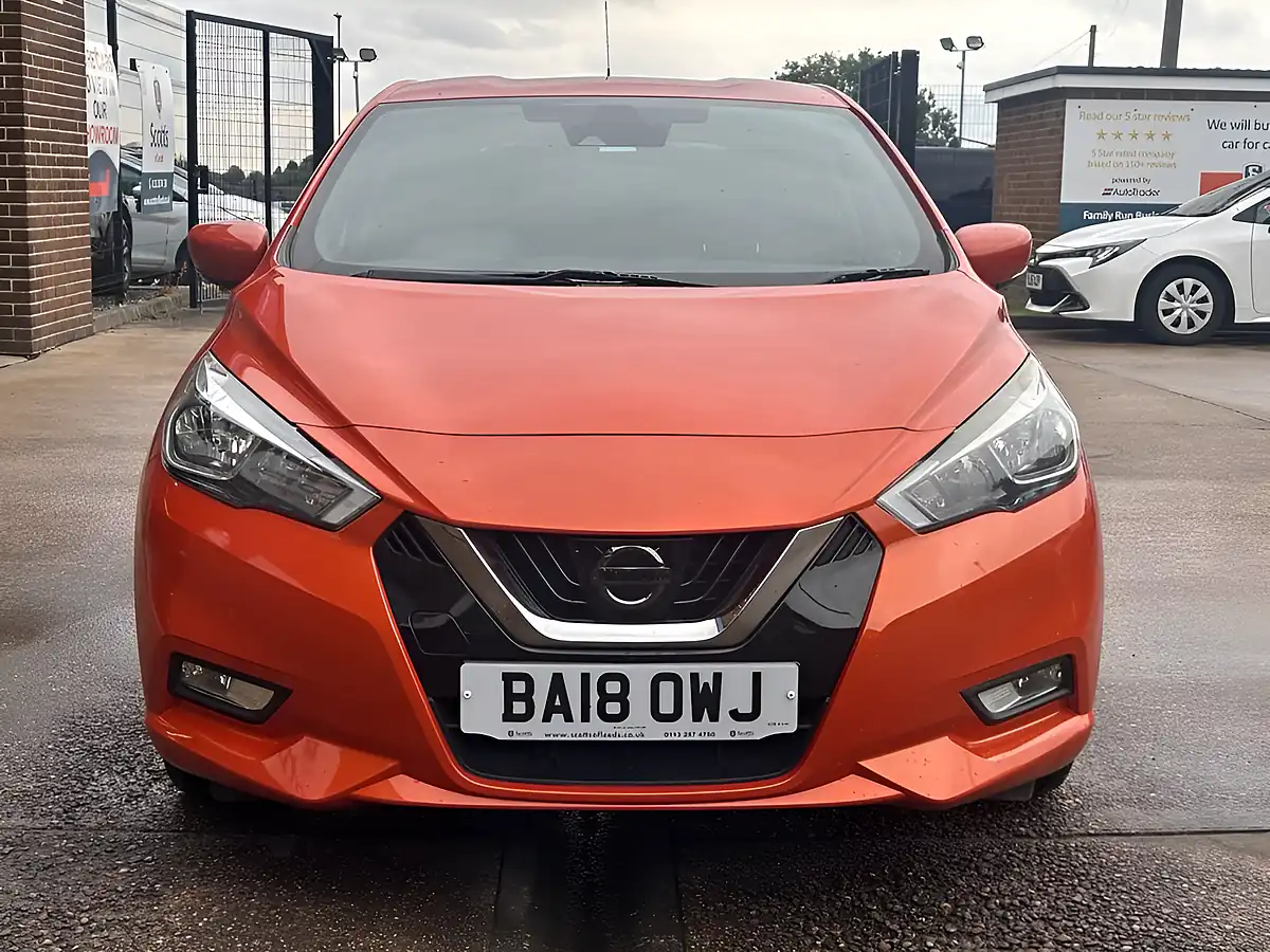 Used 2018 Nissan Micra N-Connecta Orange - Interior and Exterior details 2