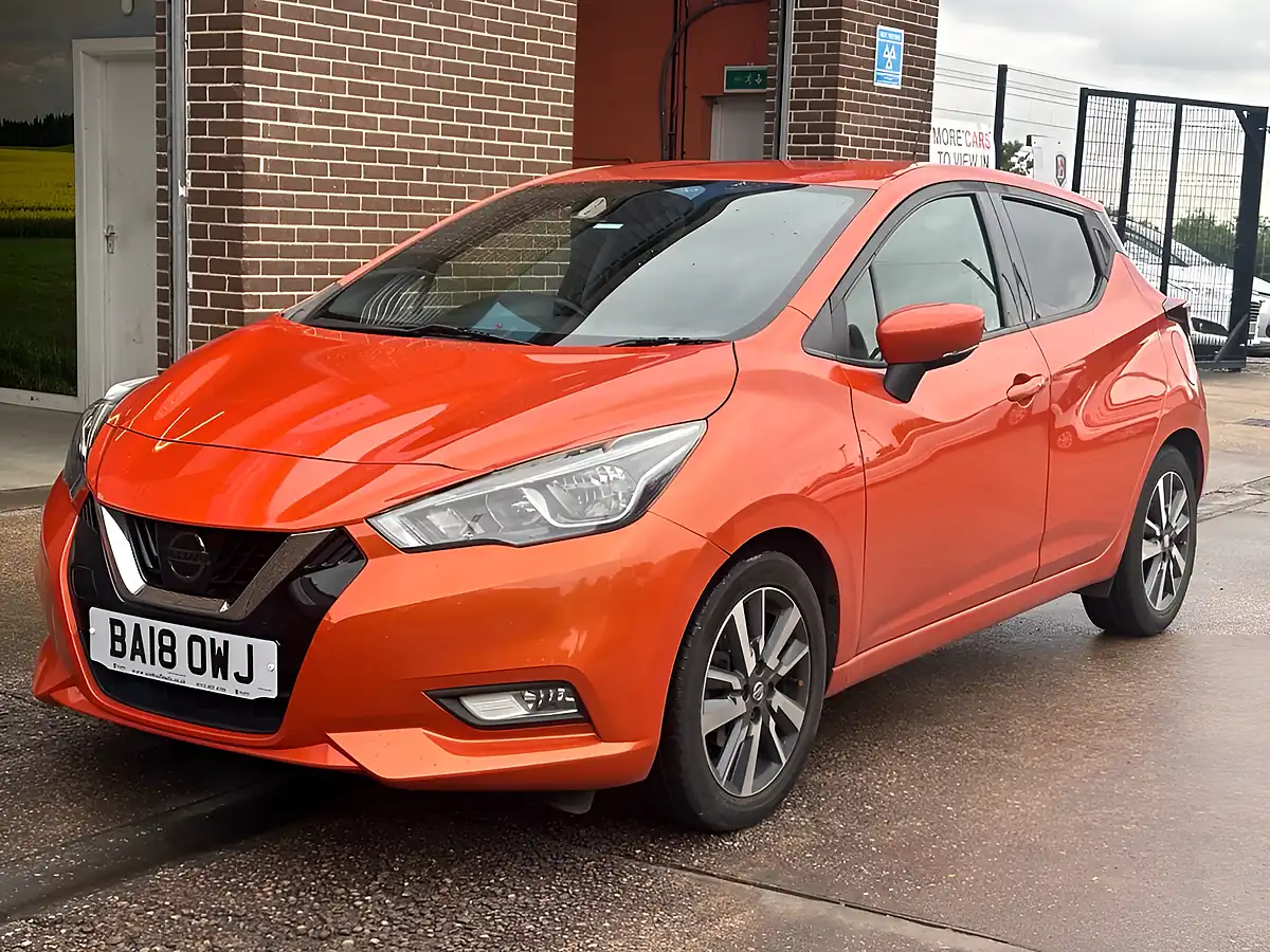 Used 2018 Nissan Micra N-Connecta Orange - Interior and Exterior details 3