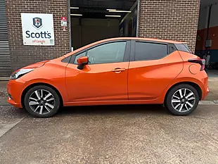 Used 2018 Nissan Micra N-Connecta Orange - Interior and Exterior details 4