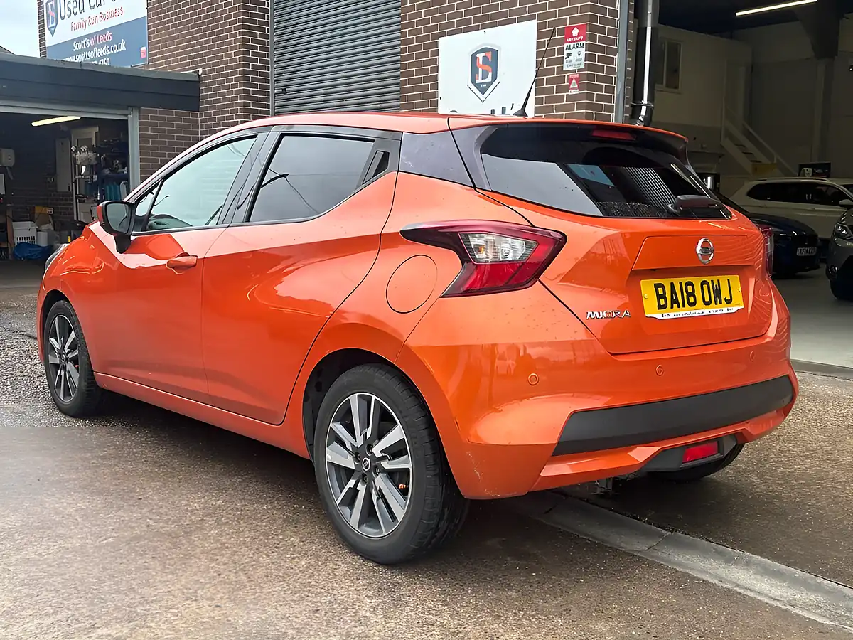 Used 2018 Nissan Micra N-Connecta Orange - Interior and Exterior details 5