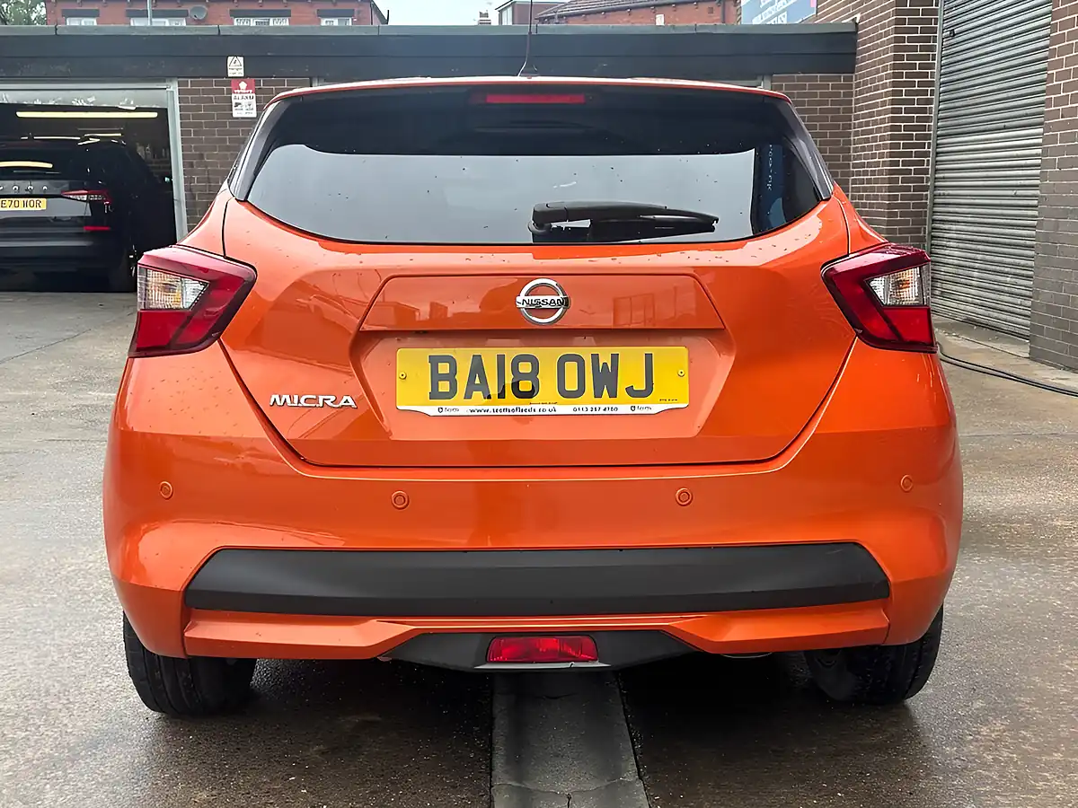 Used 2018 Nissan Micra N-Connecta Orange - Interior and Exterior details 6