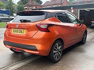 Used 2018 Nissan Micra N-Connecta Orange - Interior and Exterior details 7
