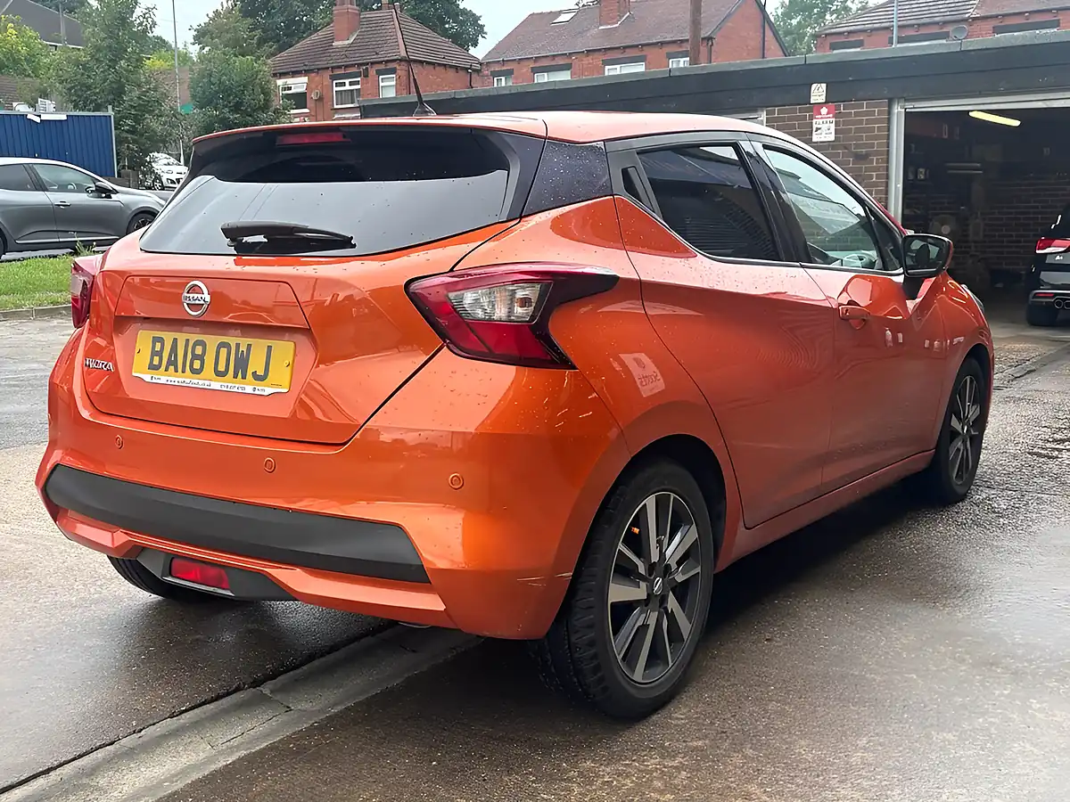 Used 2018 Nissan Micra N-Connecta Orange - Interior and Exterior details 7