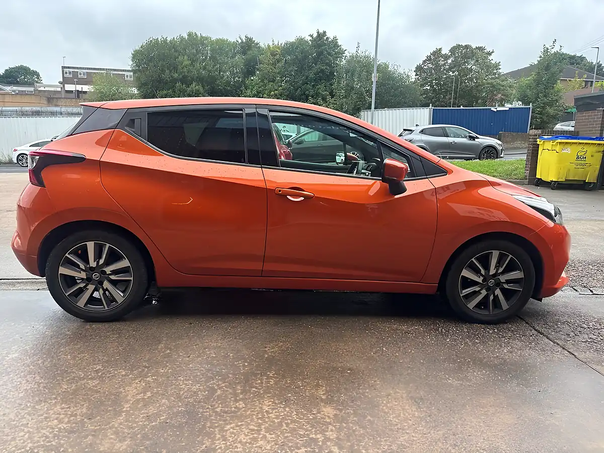 Used 2018 Nissan Micra N-Connecta Orange - Interior and Exterior details 8