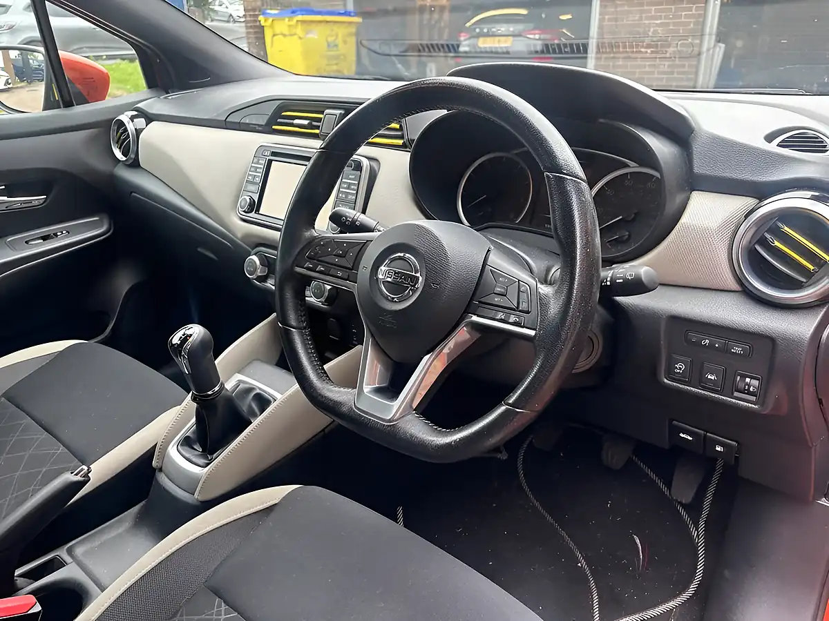 Used 2018 Nissan Micra N-Connecta Orange - Interior and Exterior details 9