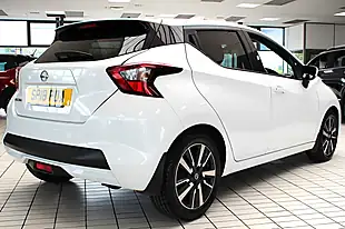 Used 2018 Nissan Micra N-Connecta White - Interior and Exterior details 12