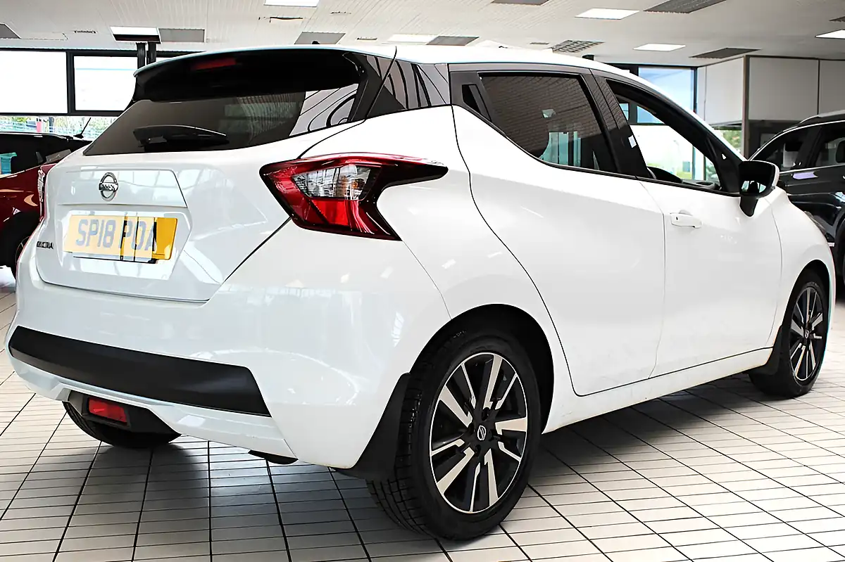 Used 2018 Nissan Micra N-Connecta White - Interior and Exterior details 12
