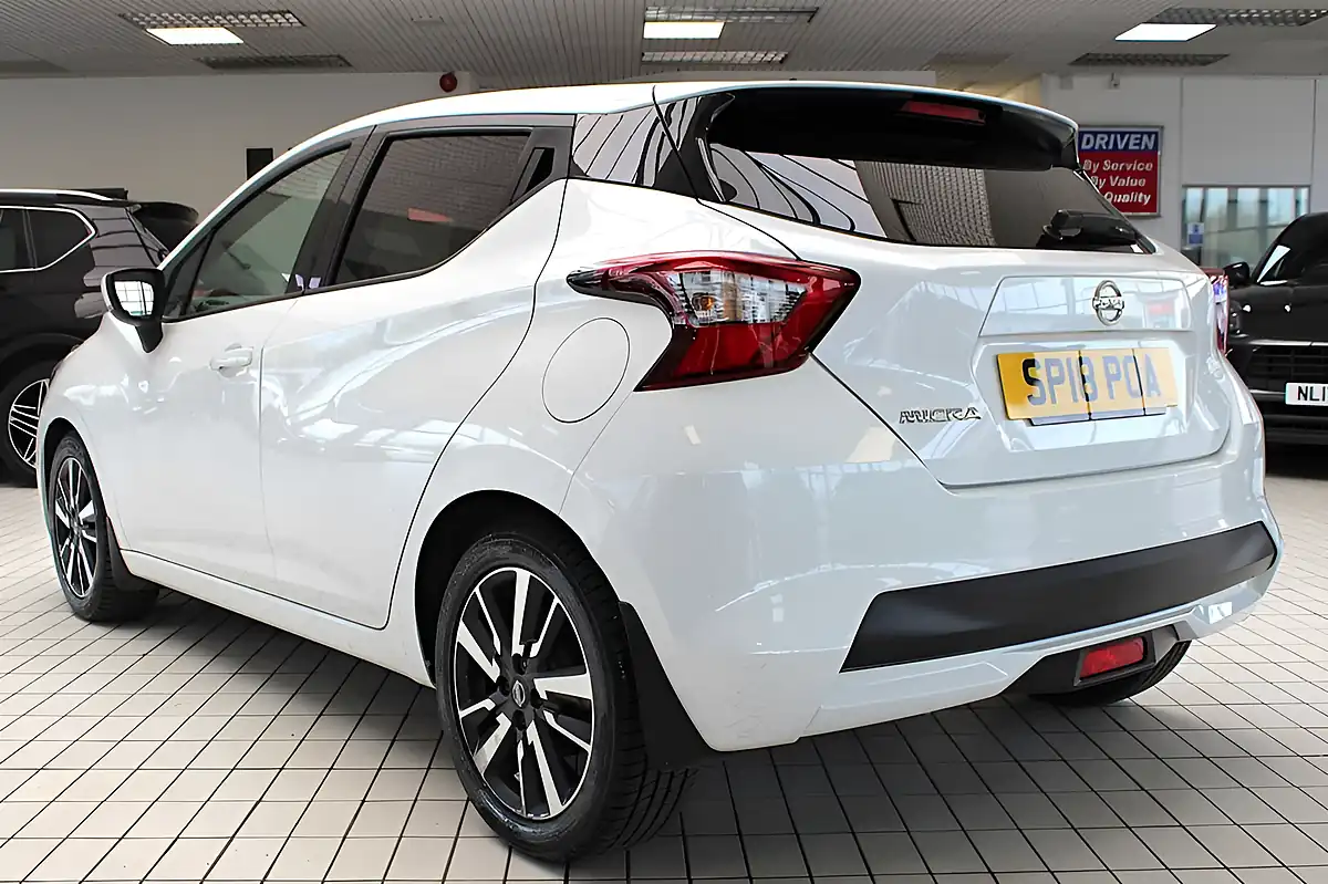 Used 2018 Nissan Micra N-Connecta White - Interior and Exterior details 13