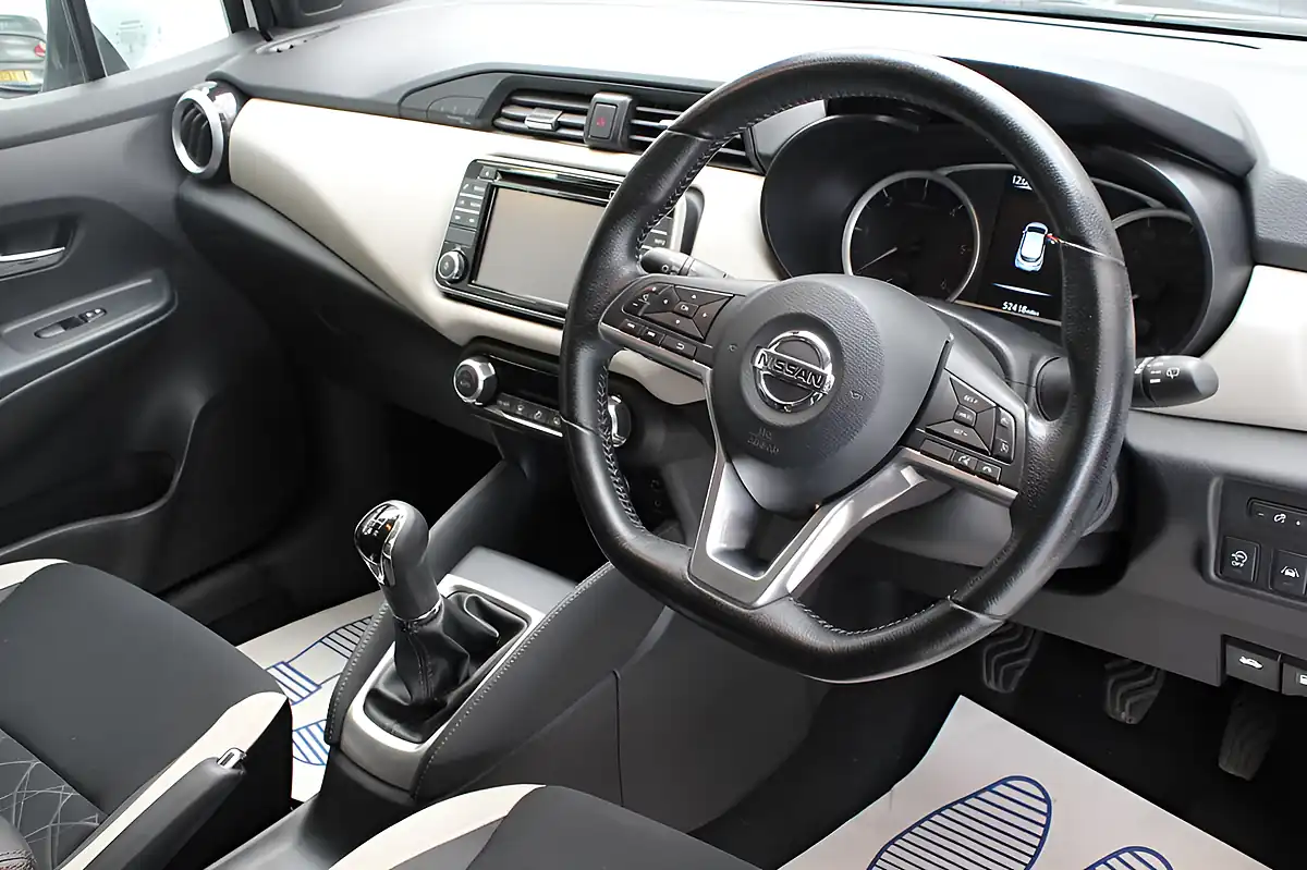 Used 2018 Nissan Micra N-Connecta White - Interior and Exterior details 16