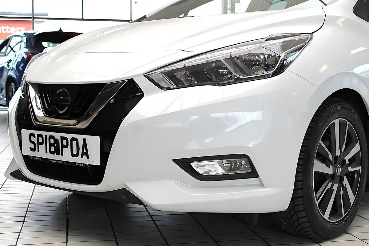 Used 2018 Nissan Micra N-Connecta White - Interior and Exterior details 5