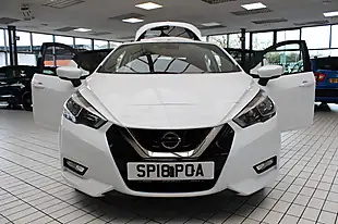 Used 2018 Nissan Micra N-Connecta White - Interior and Exterior details 9