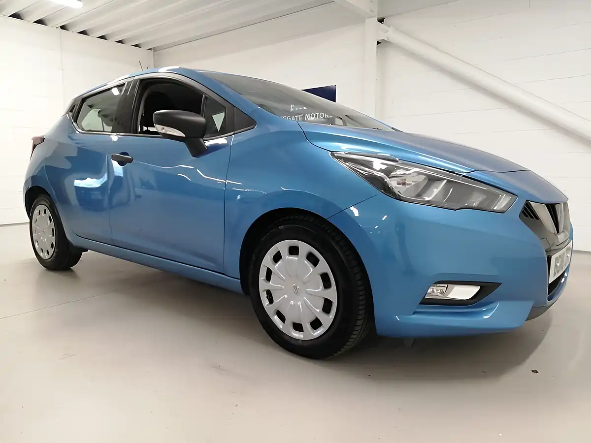 Used 2018 Nissan Micra Visia Power Blue - Interior and Exterior details 12