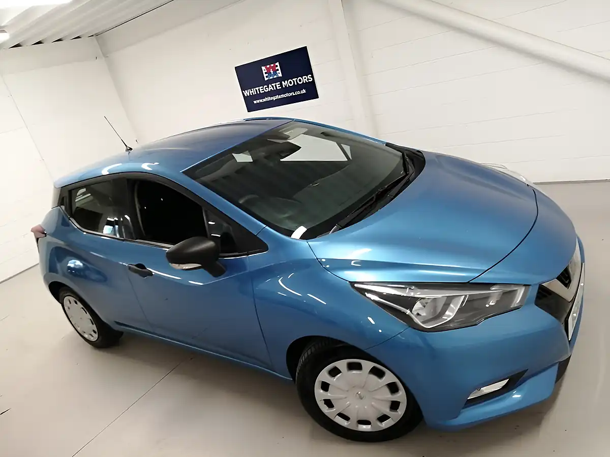 Used 2018 Nissan Micra Visia Power Blue - Interior and Exterior details 13