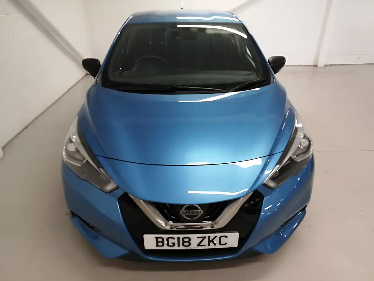 Used 2018 Nissan Micra Visia Power Blue - Interior and Exterior details 14