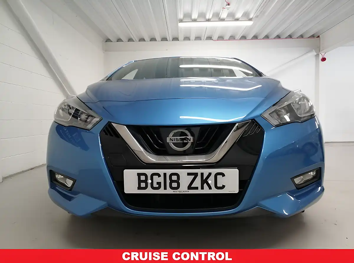 Used 2018 Nissan Micra Visia Power Blue - Interior and Exterior details 4
