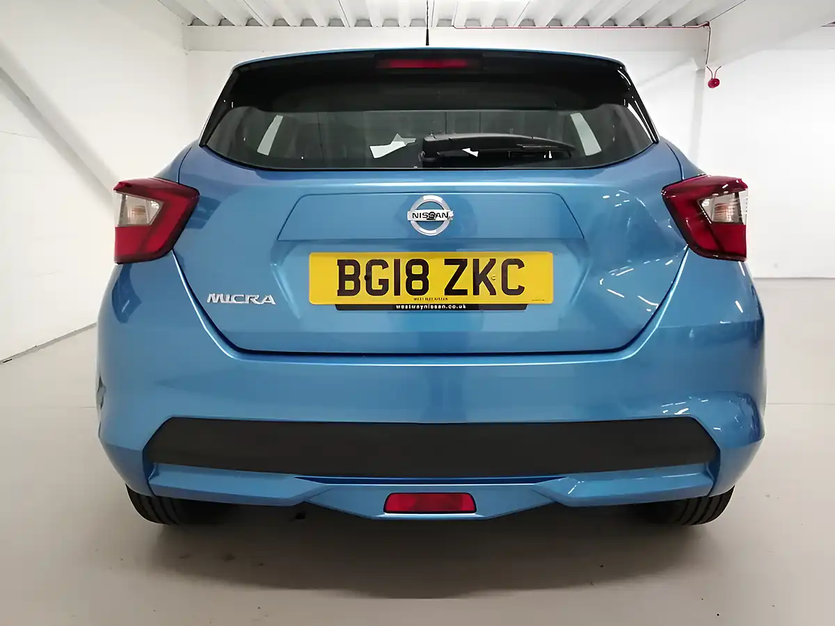 Used 2018 Nissan Micra Visia Power Blue - Interior and Exterior details 5