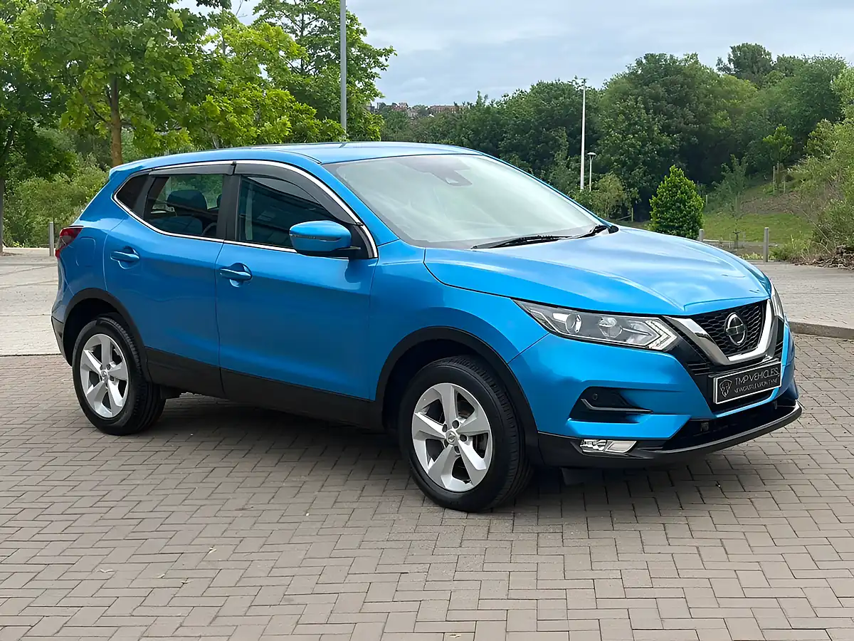 Used 2018 Nissan Qashqai Acenta Blue - Interior and Exterior details 2
